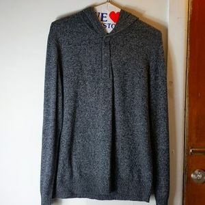 Michael Kors wool blend sweater with hood.